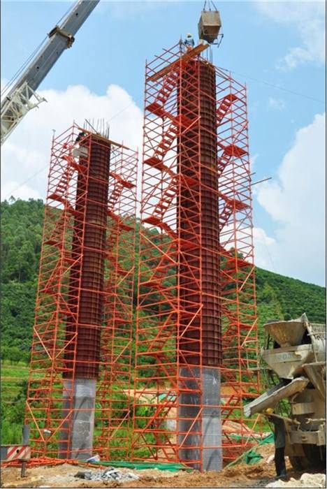 >  移动式梯笼 箱式安全爬梯生产厂家 春泉建筑施工安全爬梯 产品介绍